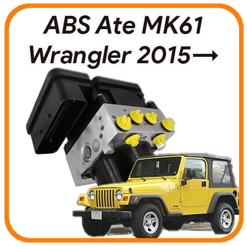 ABS Jeep Wrangler III Ate MK26 Revisione modulo pompa abs
